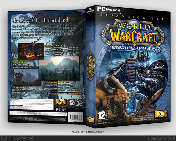 world of warcraft wrath of the lich king gameplay. the world play the game,